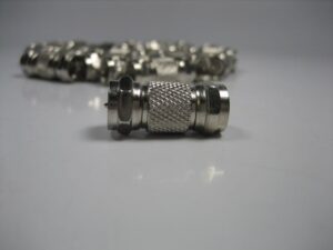 Newark MCM 33-480 Male F to F Coaxial Cable Adapter Connector - LOT of 20 - NEW