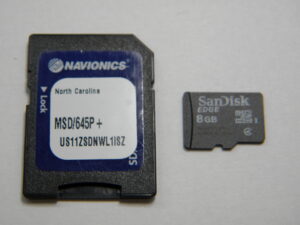 Navionics Platinum+ North Carolina SD/MicroSD Chart Card MSD/645P+ 8GB -Upd. 2018- Tested!