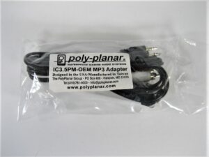 Poly-Planar Panel Mount Adapter - OEM MP3 Adapter - IC3.5PM - New Open Box