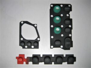 Raymarine Raytheon R80 Rubber Key Pad For CRT Radar Chartplotter