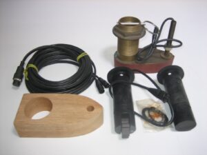 Si-tex NEW Sitex 120khz Dual Stem Transducer f/SVS CVS Units - 8 Pin Fuji