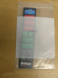 Sitex Keyboard Keypad Membrane FASCIA COVER PLASTIC - NEW PART for CVS-208 PN021