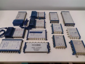 SPAUN Multiswitch and Amplifier Parts Lot - Untested
