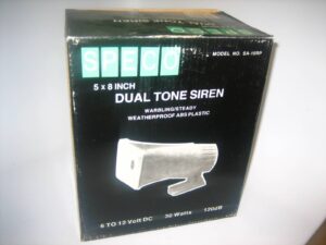 Speco SA-15RP Dual Tone Alarm Siren Horn - NEW OLD STOCK