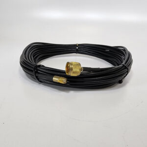 Suirong 3D-FB 50′ Satellite Antenna Replacement Cable - Type-N-m to Mini-UHF-f - Black