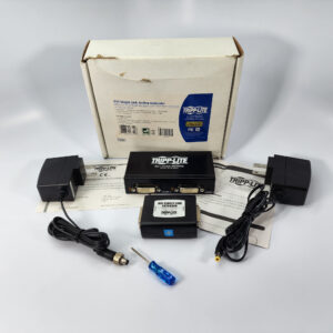 Tripp-Lite 8116-002A 2-Port DVI Splitter and Tripp-Lite B120-000-SL Single Link Extender