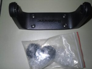 Raymarine Ray50 Ray52 VHF Trunnion Mount Mounting Bracket + Knobs