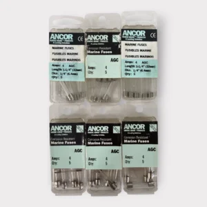 Ancor 601040 Marine Grade AGC Glass Fuses - 4A **Lot of 29**