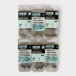 Ancor 601040 Marine Grade AGC Glass Fuses - 4A **Lot of 30**