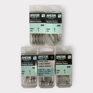 Ancor 601300 Marine Grade AGC Glass Fuses - 30A **Lot of 25**