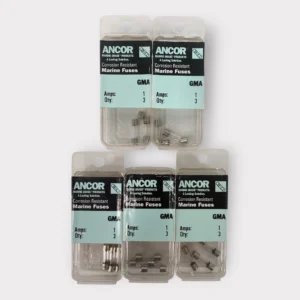 Ancor 605010 Marine Grade GMA Glass Fuses - 1A **Lot of 15**