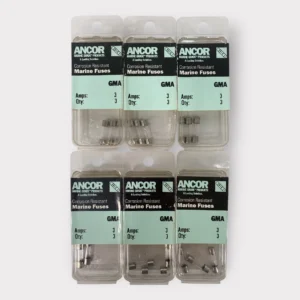Ancor 605030 Marine Grade GMA Glass Fuses - 3A **Lot of 18**