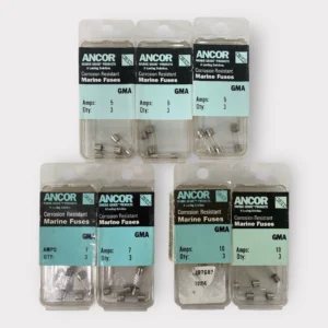 Ancor Marine Grade GMA Glass Fuse Variety Pack Of 5-10 Amp **Lot of 21**