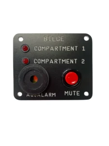 Aqualarm 20360 Two Compartment Bilge Warning Panel 12V **New**