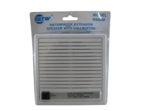 ATW H500M Waterproof Extension Speaker (White) w/Call button New-Old-Stock 90-Day Warranty