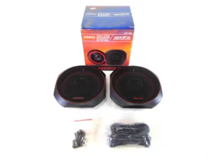 Audiovox CX-50 6-Inch Coaxial Stereo Speaker System New In Box Free US Shipping 30 Day Returns