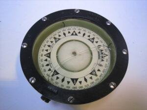 Bergen Nautik Norway BN25A NSK 71 Nautical Boat Compass ~ Tested