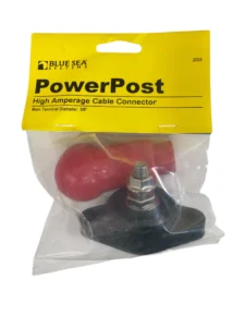 Blue Sea Systems 2003 PowerPost 3/8" Battery Cable Terminal W/ Insulator Cap **New**