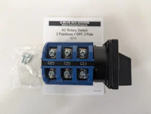 Blue Sea Systems 9019 65A AC Rotary Switch For Shore/Gen Power NEW Open Box
