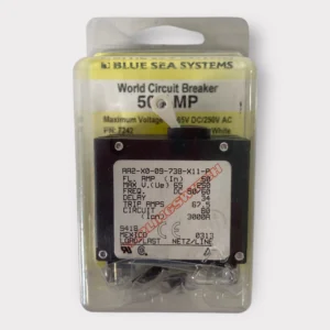 Blue Sea Systems 7242 A-Series 50A Double Pole World Circuit Breaker **New**