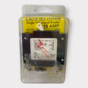 Blue Sea Systems 7351 C-Series Single Pole 10A Circuit Breaker - White **New**