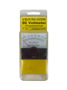 Blue Sea Systems 8243 DC Analog Voltmeter 18-32V Expanded Scale **New**