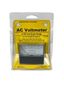 Blue Sea Systems 9353 0-150V Analog AC Voltmeter For 120V/60Hz AC Systems **New**