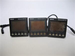 B&G Network Depth Instrument Displays - AS-IS - For Parts/Repair Only *Lot Of 3*