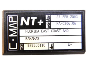 C-Map C-Card NT+ "Florida East Coast and Bahamas" NA-C306.06 - 27 FEB 2003 - Free US Shipping/Tested