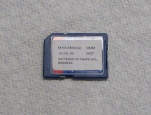 C-MAP NT MAX SD Card M-NA-M008.02 Hatteras to Tampa incl Bahamas (12 Jul 2005)