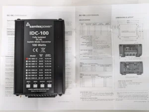 Samlex IDC-100A-12 100W DC-DC Converter 9-18V Input 12.5V Output NEW Open Box