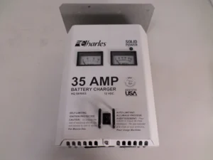 Charles Marine 12V/35A HQ Series Battery Charger Model No. 9Q-12355HQ-A - Tested