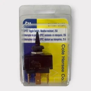 Cole Hersee 54107-01BP DPDT On/Off/On Toggle Switch - 12V **New**