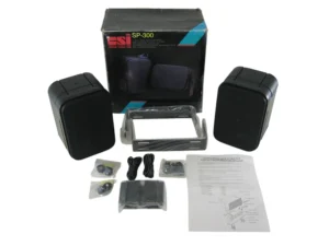 CSi SP-300 2-Way Bass Reflex-Ported High Power Speaker System New-Old-Stock 90-Day Warranty