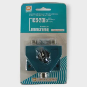 Daiwa CS-201A Coaxial Switch Antenna-Radio 2-Position DC-600MHZ NEW