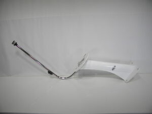 Edson 6804 24" Aft Angled Vision Mount w/ 6860 SatCom Top Plate & 36" Tall Steam/Anchor SS Light Bar
