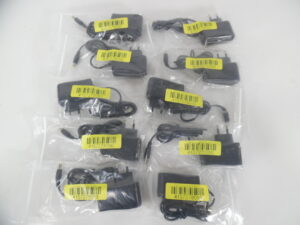 Europlug AC to DC 15V .8A Power Supply Adapter 5.5mm **Lot of 10**