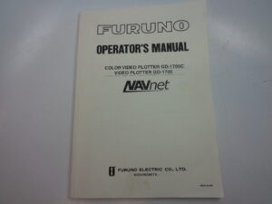 Furuno Navnet GD-1700 / GD-1700C Operator