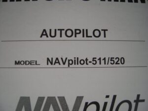 Furuno Autopilot NAVpilot 511/520  Operator