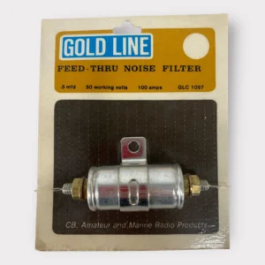 Gold Line GLC 1097 Feed-Thru Noise Filter 50V 100 Amp For CB/ Amateur Radios **New**