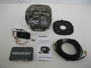GoLight 2021GT Halogen Spotlight w/ Hardwired Joystick - Camo