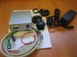 PC/HD TO DVI FORMAT CONVERTER #CP-261D - FREE SHIPPING