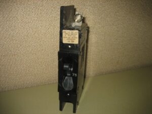 Airpax 209-2-1-53-2-6-75 Single Pole 75 Amp Breaker
