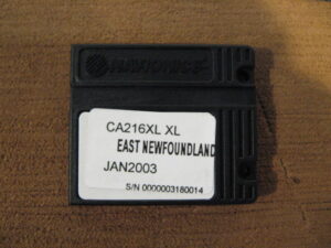Navionics Classic NavChart Card East Newfoundland CA216XL JAN 2003