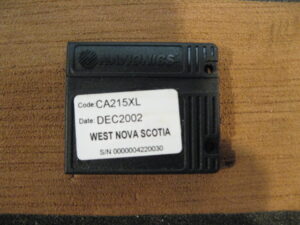 Navionics Classic NavChart Card West Nova Scotia CA215XL DEC 2002