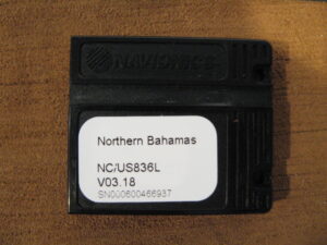Navionics Classic NavChart Card Northern Bahamas NC/US836L VO3.18