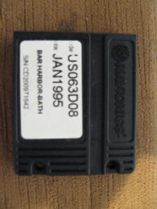 Navionics Classic NavChart Card Bar Harbor-Bath US063D08 Jan 1995