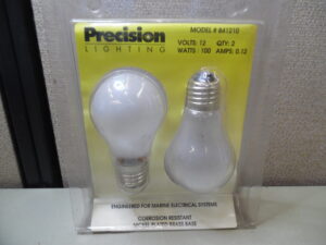PRECISION LIGHTING *2 PACK* 841210 Marine Grade Light Bulb 12V 100W