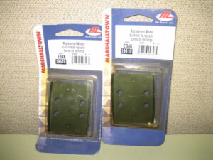 Marshalltown 19610 2-1/2" x 2" Scraper Blade f/ E39 E346 - LOT OF 2