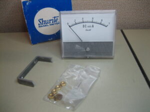 Shurite Model 750 Panel Meter 0-1 DC mA 7336Z - FREE US SHIP